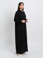 ⁦عباية العمرة أسود بسحاب⁩ - الصورة ⁦2⁩